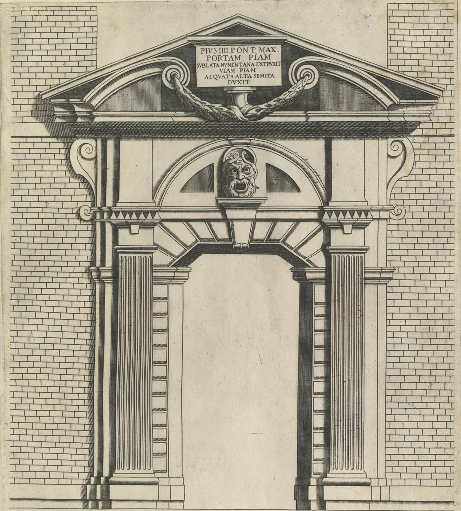 An illustration from Regola delli cinqve ordini d'architettvra,, 1635, leaf 88