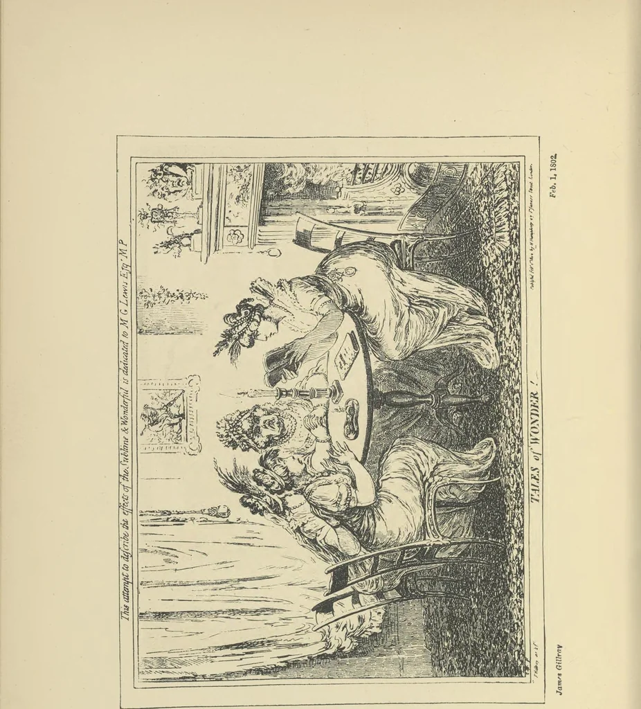 An illustration from James Gillray / / by Harry Thornber., 1890, leaf 51