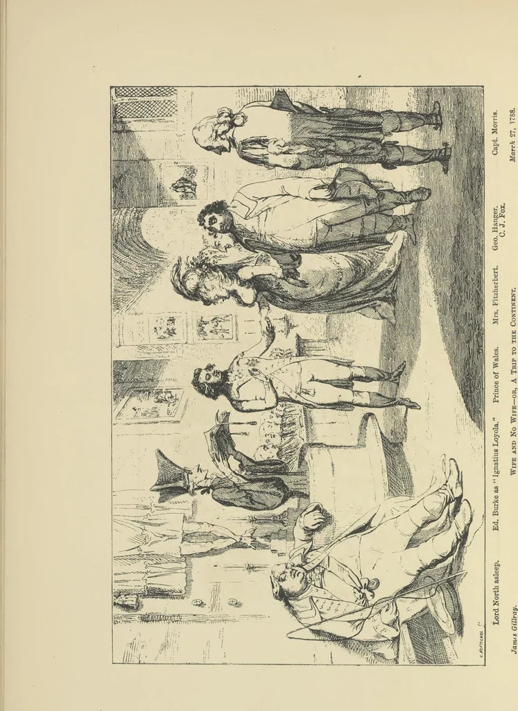 An illustration from James Gillray / / by Harry Thornber., 1890, leaf 63