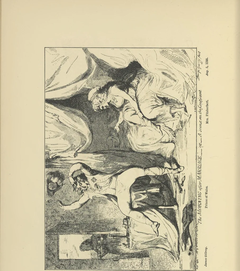 An illustration from James Gillray / / by Harry Thornber., 1890, leaf 67
