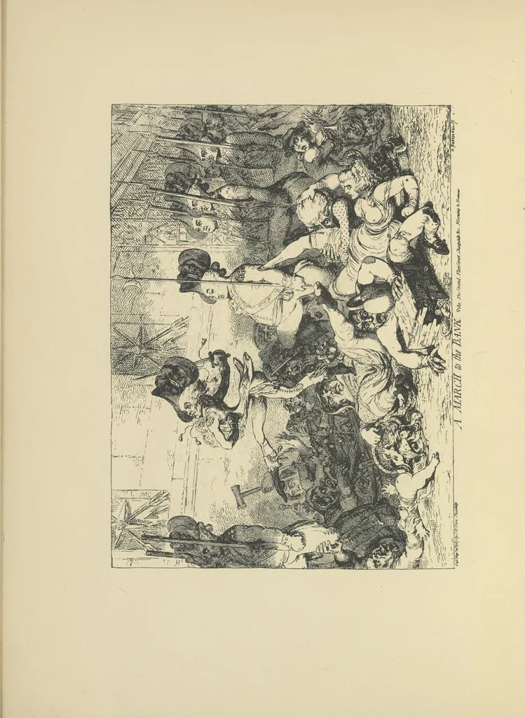 An illustration from James Gillray / / by Harry Thornber., 1890, leaf 71