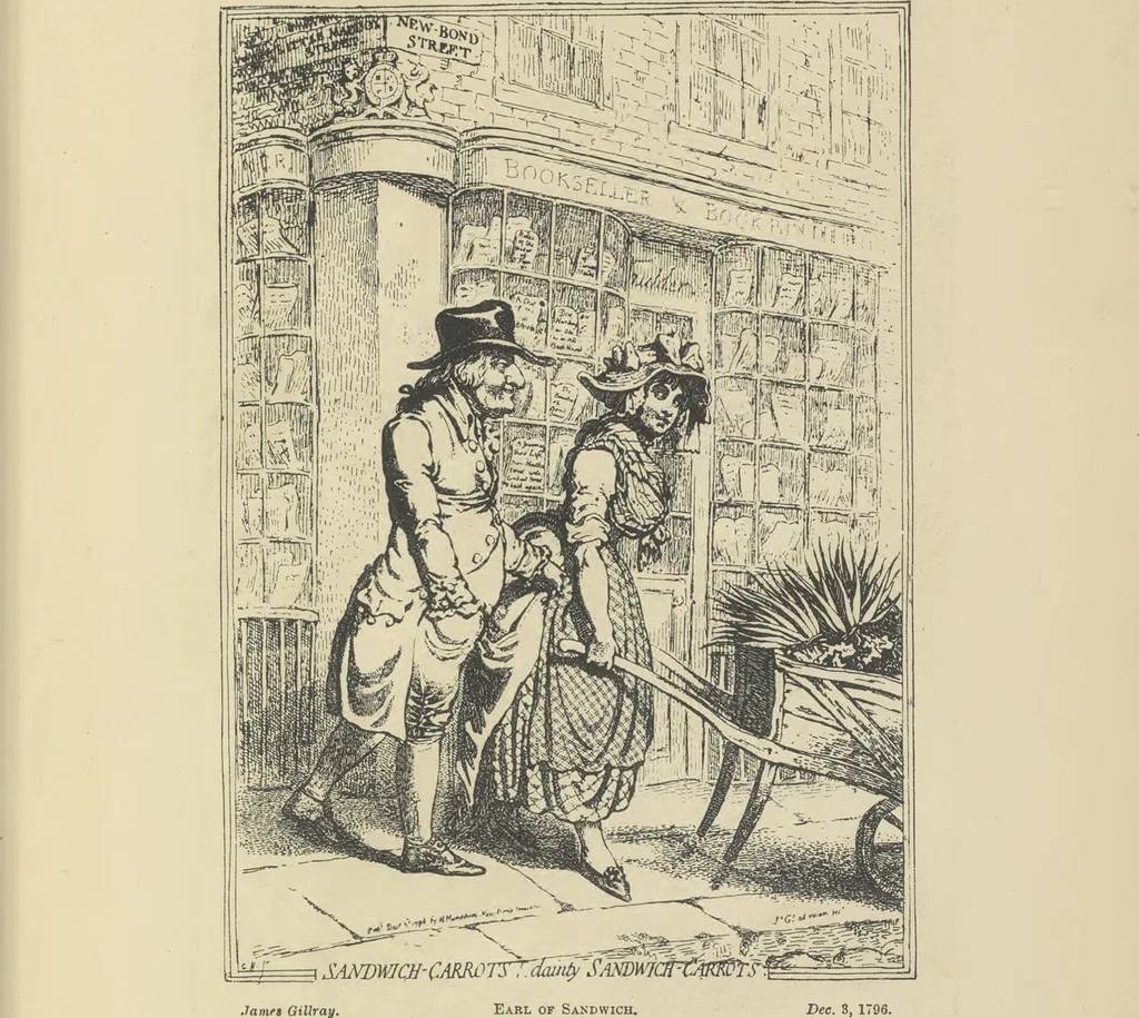 An illustration from James Gillray / / by Harry Thornber., 1890, leaf 72