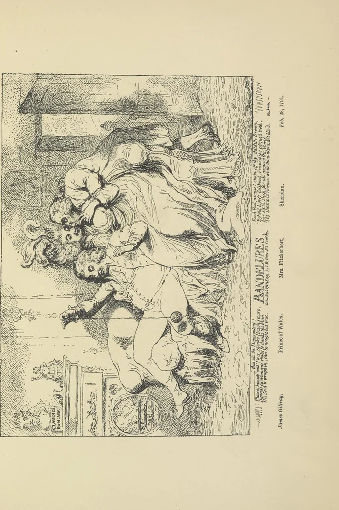 An illustration from James Gillray / / by Harry Thornber., 1890, leaf 76