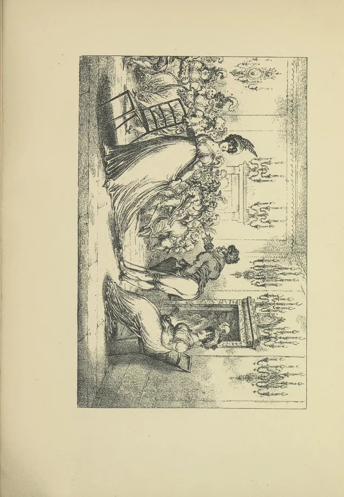 An illustration from James Gillray / / by Harry Thornber., 1890, leaf 79