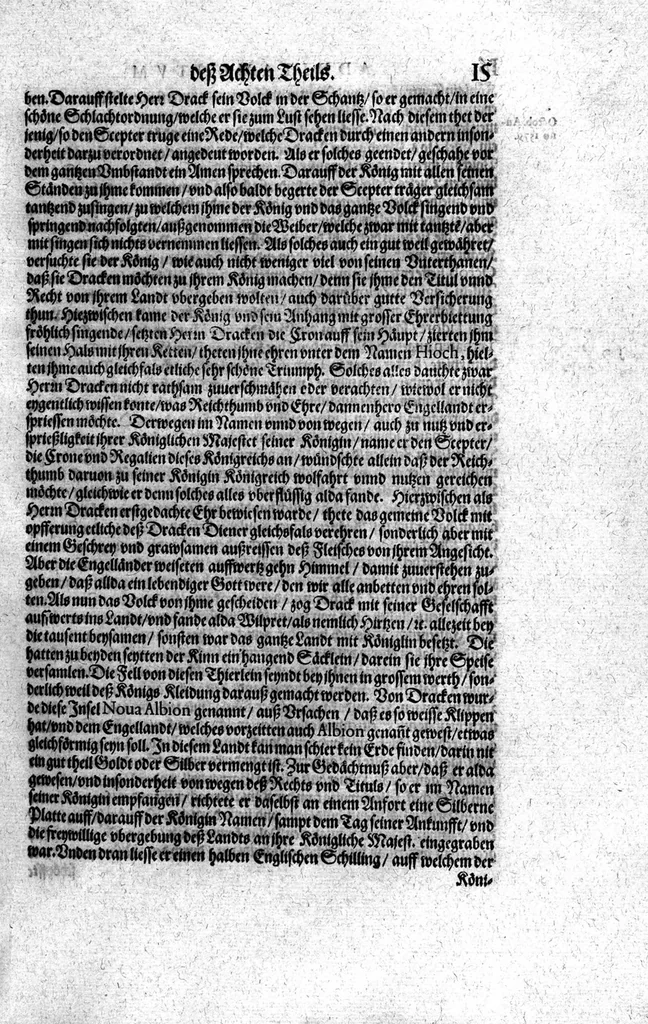 An illustration from Additamentvm; das ist, Zuthuung zweyer fürnemmer Reysen ... Herrn Francisci Draken ... in die West Indien vnd Americam gethan : neben noch etlichen Figuren ... so beydes in das siebende vnd achte Theil Americae gehören. Item, die Reyse der holländischen Armada in die Insel Gross Canarien , welche ... 1599 ... von Holland ... ausgefahren, 1600, leaf 16