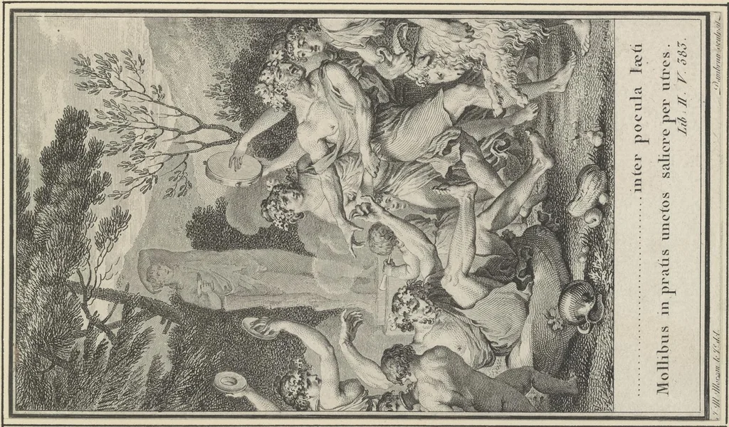 An illustration from Eighteenth century French vignettes and illustrations, 1900, leaf 100