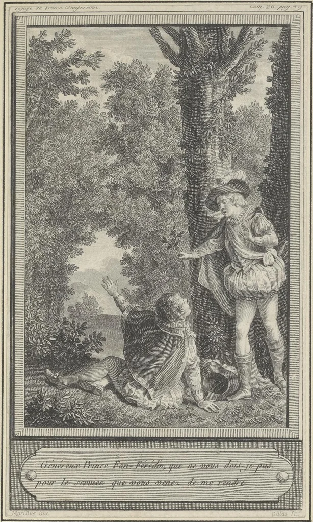 An illustration from Eighteenth century French vignettes and illustrations, 1900, leaf 106
