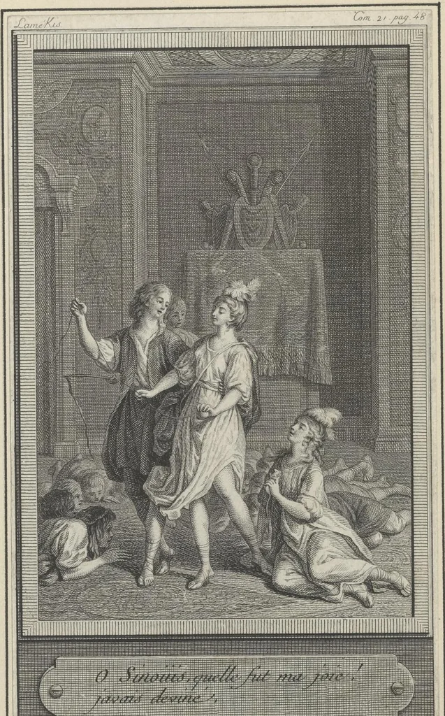 An illustration from Eighteenth century French vignettes and illustrations, 1900, leaf 106