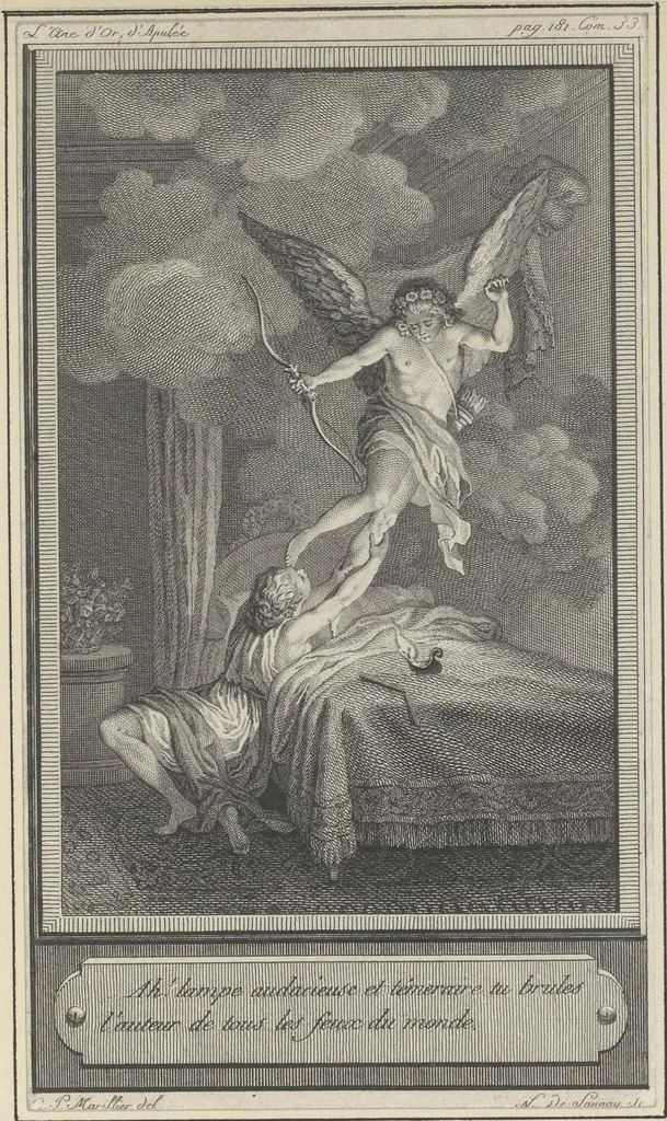 An illustration from Eighteenth century French vignettes and illustrations, 1900, leaf 114