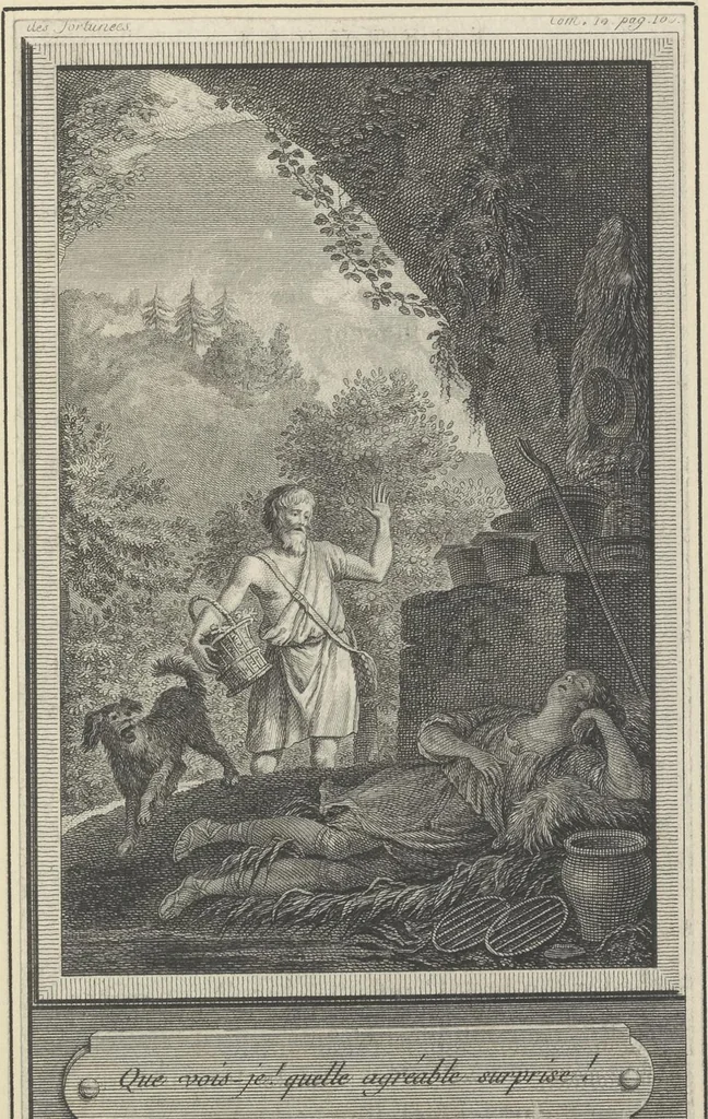 An illustration from Eighteenth century French vignettes and illustrations, 1900, leaf 114