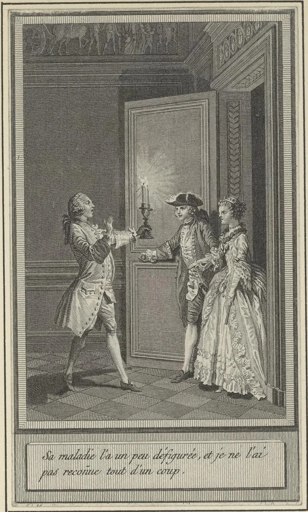 An illustration from Eighteenth century French vignettes and illustrations, 1900, leaf 116