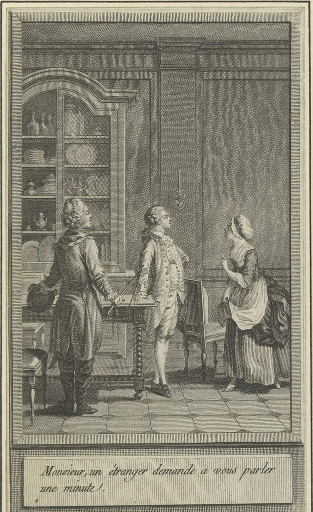 An illustration from Eighteenth century French vignettes and illustrations, 1900, leaf 120