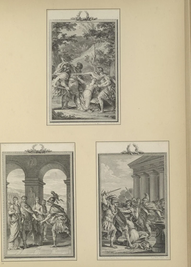 An illustration from Eighteenth century French vignettes and illustrations, 1900, leaf 126