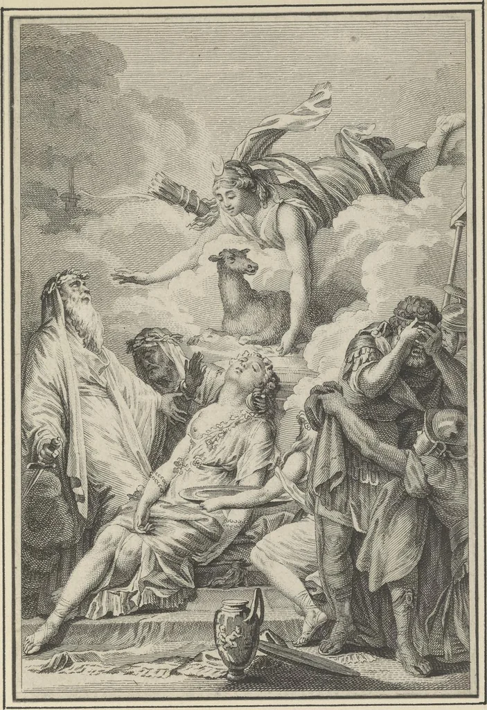 An illustration from Eighteenth century French vignettes and illustrations, 1900, leaf 134