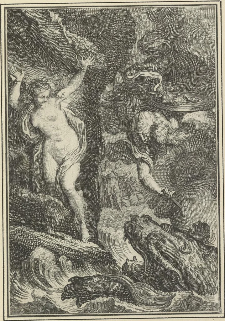 An illustration from Eighteenth century French vignettes and illustrations, 1900, leaf 134