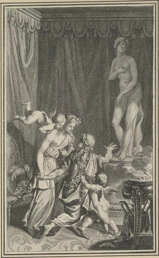 An illustration from Eighteenth century French vignettes and illustrations, 1900, leaf 138