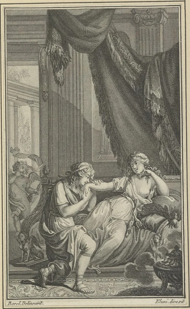 An illustration from Eighteenth century French vignettes and illustrations, 1900, leaf 138