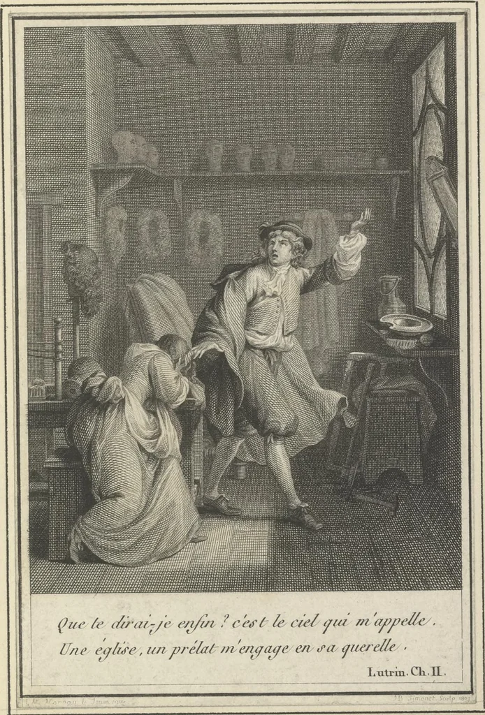 An illustration from Eighteenth century French vignettes and illustrations, 1900, leaf 146