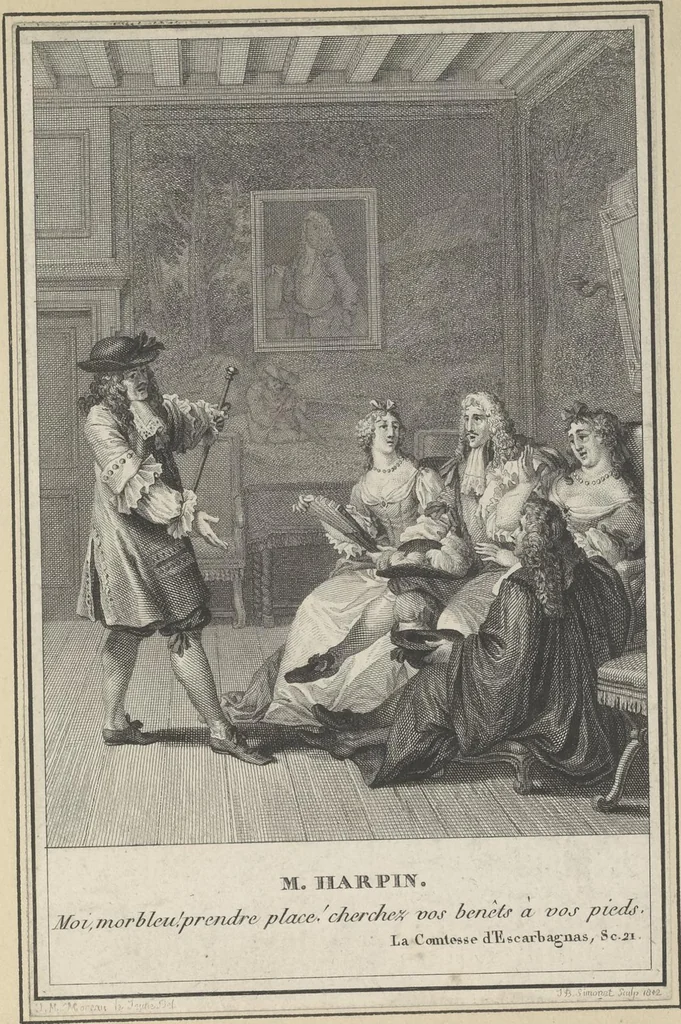 An illustration from Eighteenth century French vignettes and illustrations, 1900, leaf 148