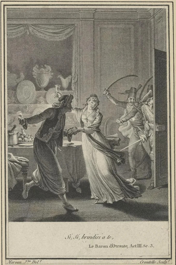 An illustration from Eighteenth century French vignettes and illustrations, 1900, leaf 150