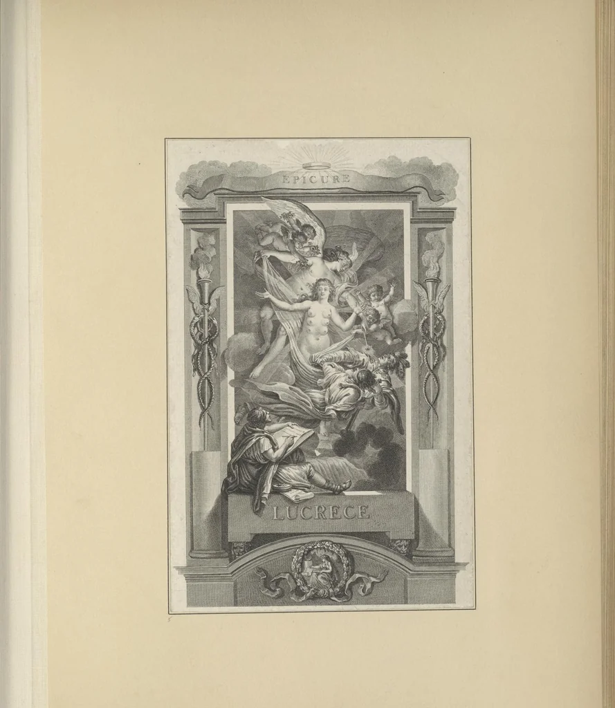 An illustration from Eighteenth century French vignettes and illustrations, 1900, leaf 16