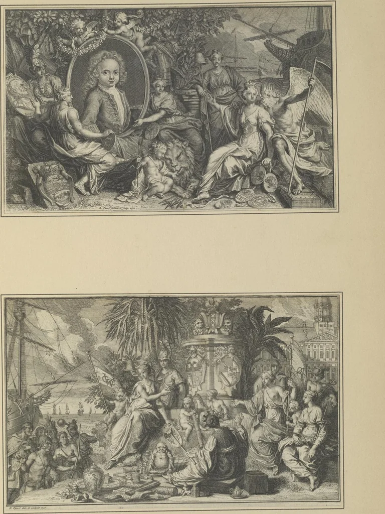 An illustration from Eighteenth century French vignettes and illustrations, 1900, leaf 164