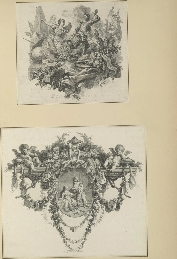 An illustration from Eighteenth century French vignettes and illustrations, 1900, leaf 168