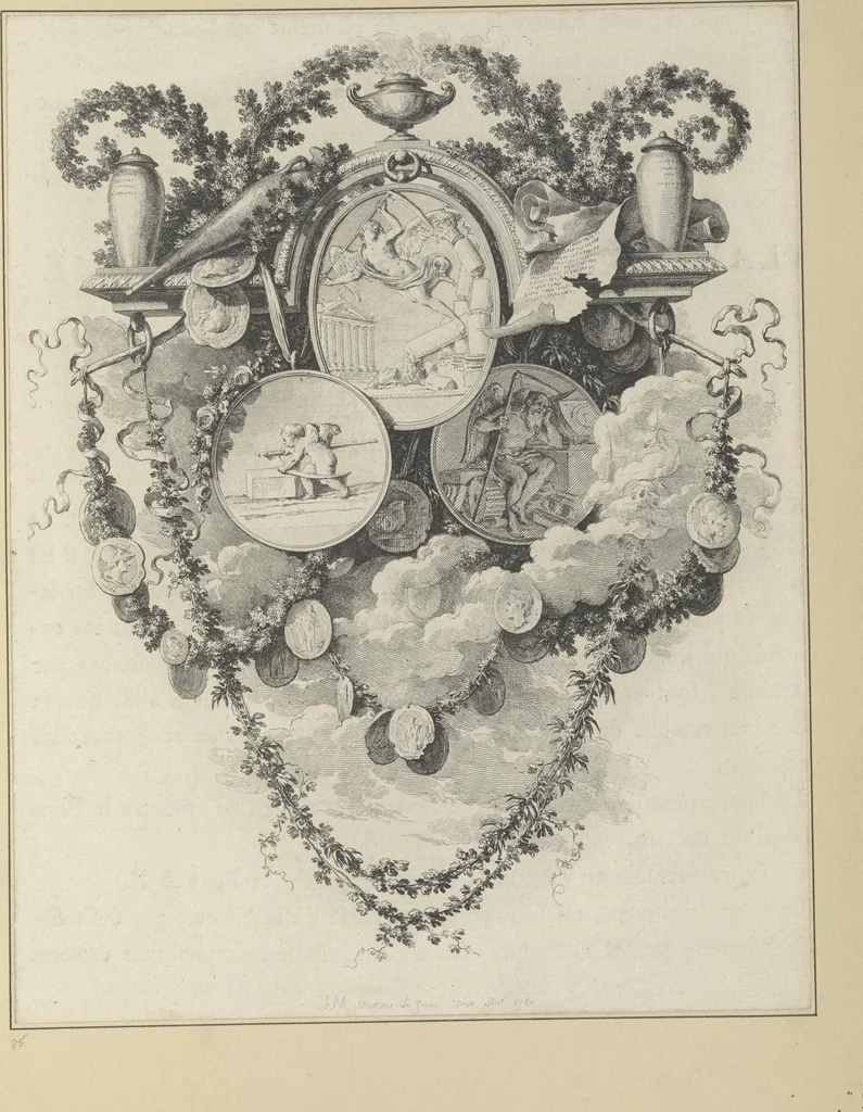 An illustration from Eighteenth century French vignettes and illustrations, 1900, leaf 178