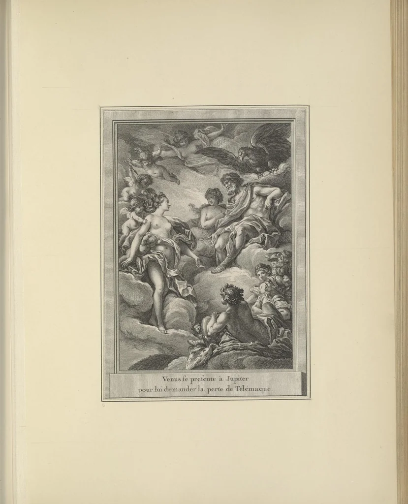 An illustration from Eighteenth century French vignettes and illustrations, 1900, leaf 18