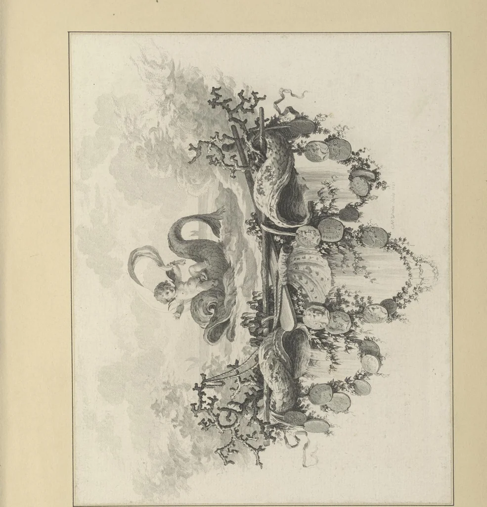 An illustration from Eighteenth century French vignettes and illustrations, 1900, leaf 182