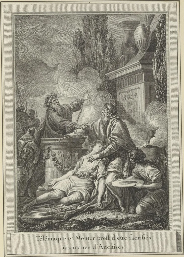 An illustration from Eighteenth century French vignettes and illustrations, 1900, leaf 20
