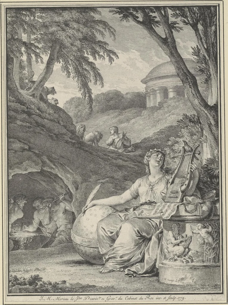 An illustration from Eighteenth century French vignettes and illustrations, 1900, leaf 30