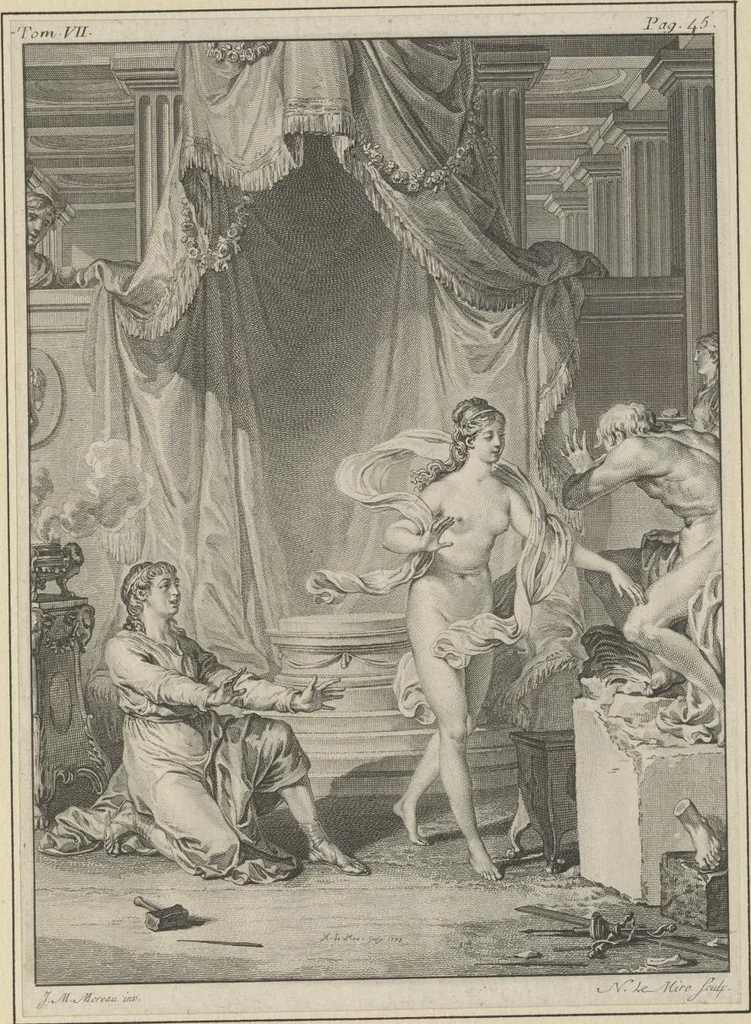 An illustration from Eighteenth century French vignettes and illustrations, 1900, leaf 32