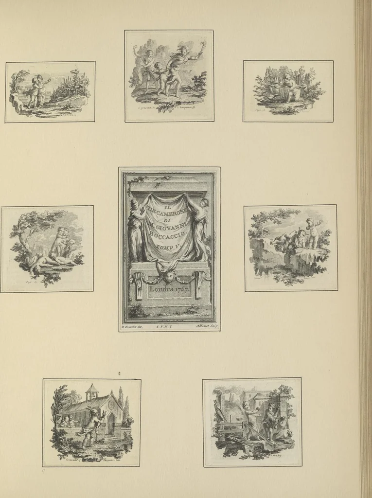 An illustration from Eighteenth century French vignettes and illustrations, 1900, leaf 40