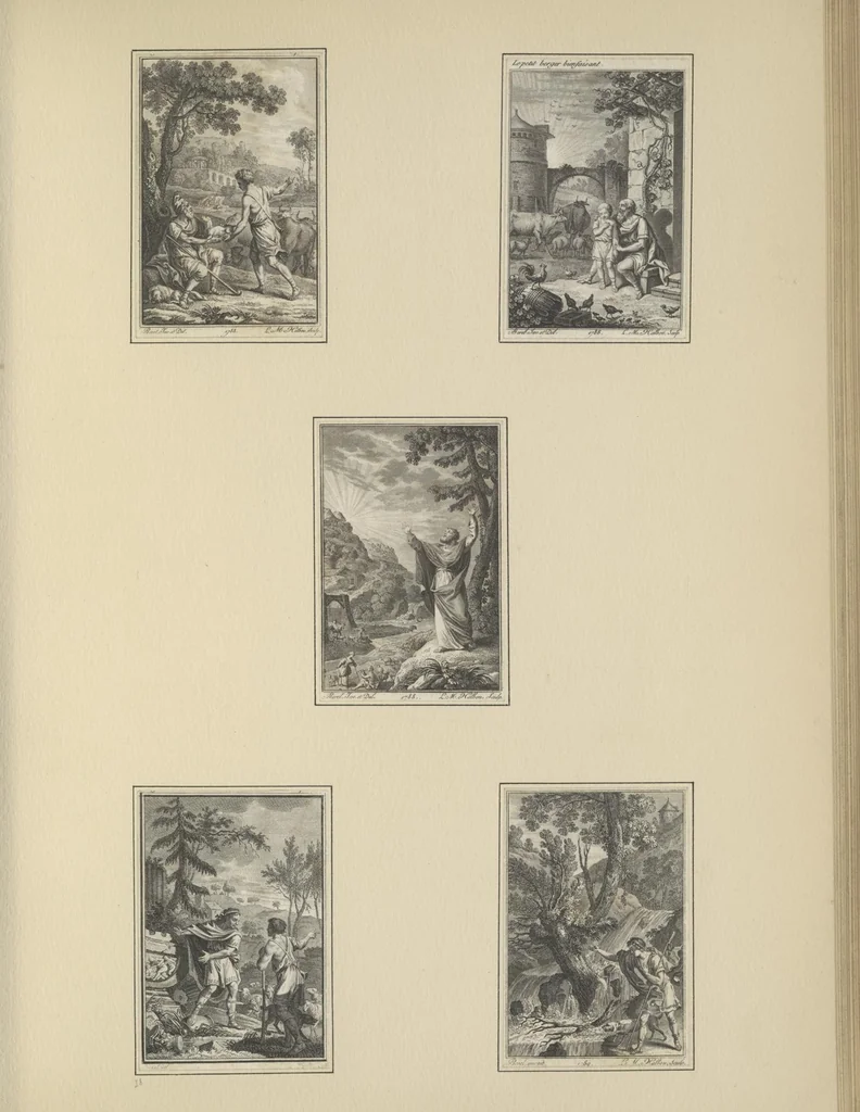 An illustration from Eighteenth century French vignettes and illustrations, 1900, leaf 52