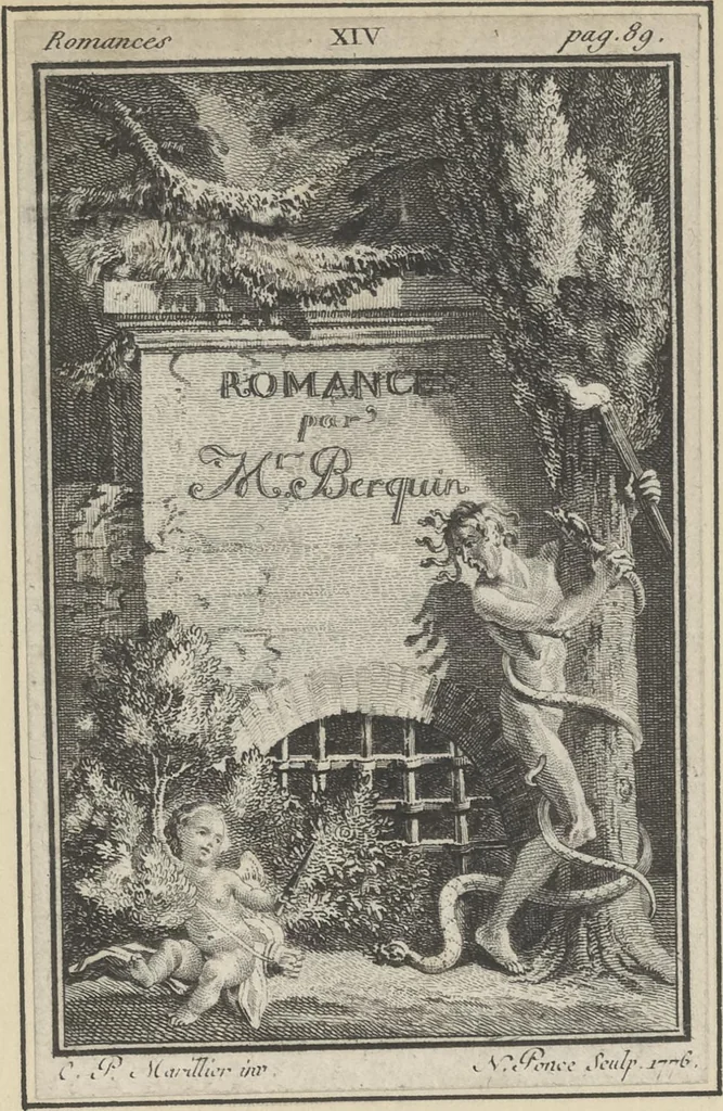 An illustration from Eighteenth century French vignettes and illustrations, 1900, leaf 54