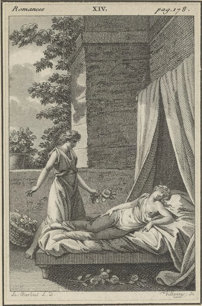 An illustration from Eighteenth century French vignettes and illustrations, 1900, leaf 56