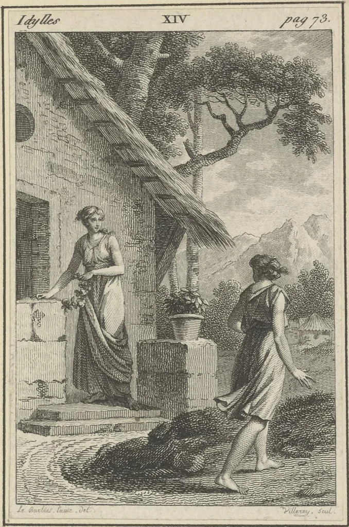 An illustration from Eighteenth century French vignettes and illustrations, 1900, leaf 56