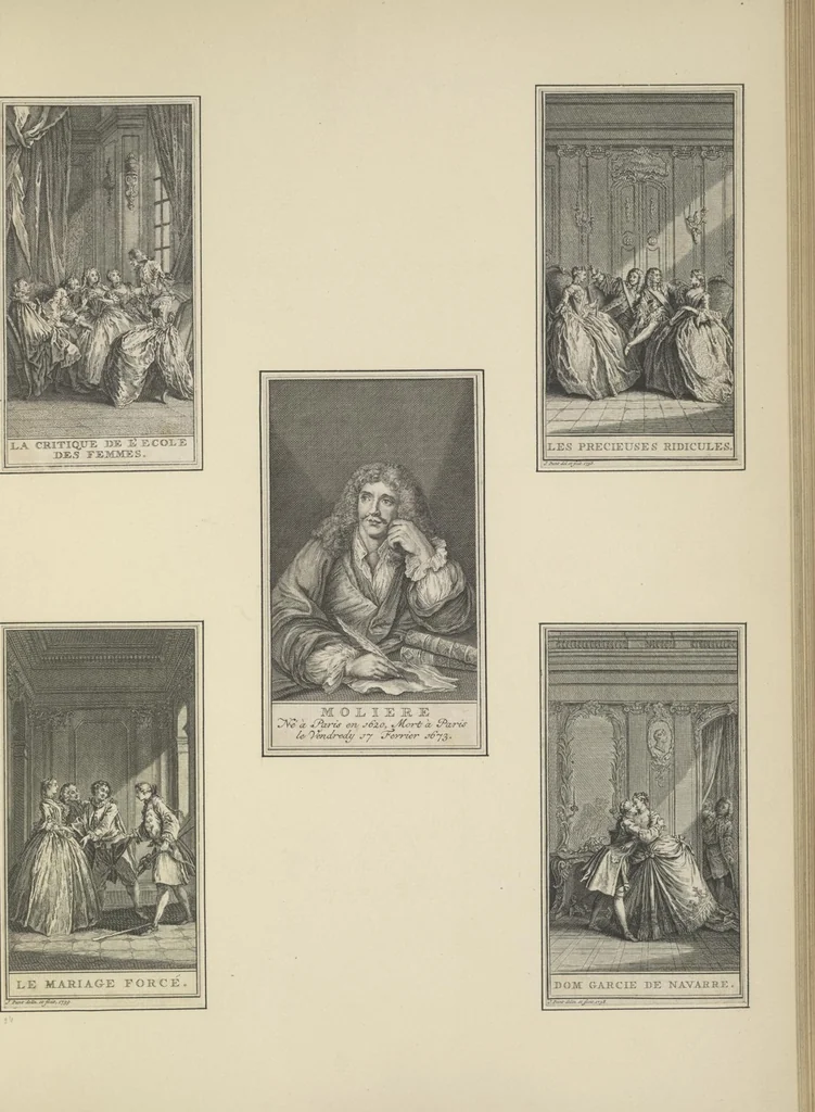 An illustration from Eighteenth century French vignettes and illustrations, 1900, leaf 58