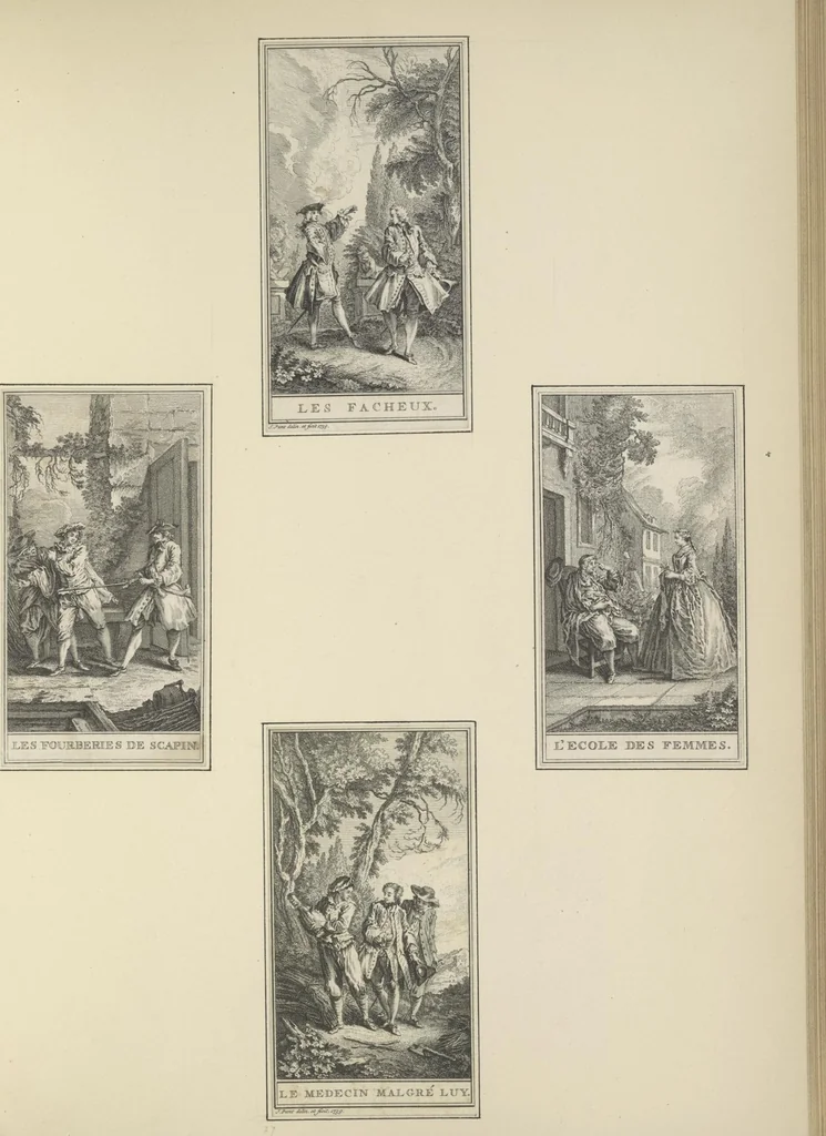 An illustration from Eighteenth century French vignettes and illustrations, 1900, leaf 60