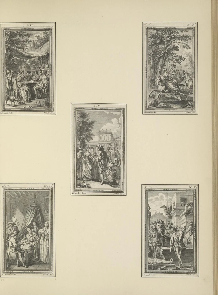 An illustration from Eighteenth century French vignettes and illustrations, 1900, leaf 62