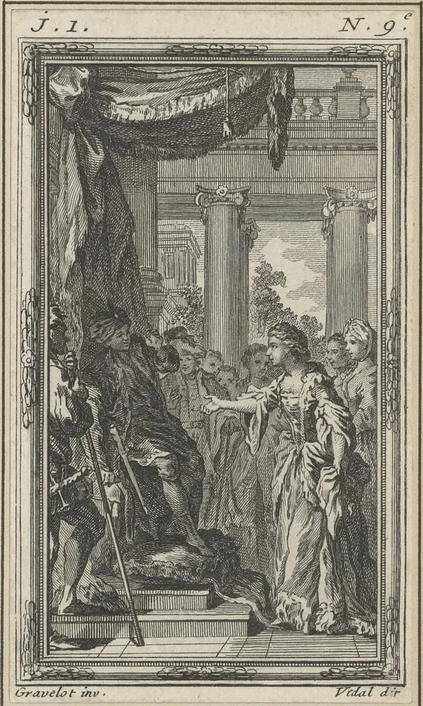 An illustration from Eighteenth century French vignettes and illustrations, 1900, leaf 64