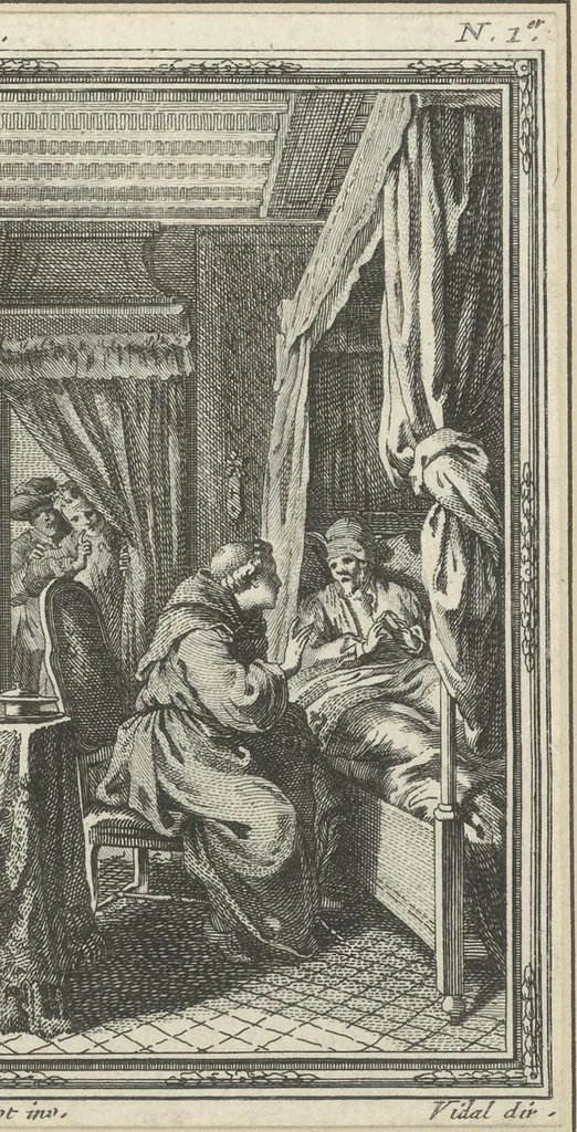 An illustration from Eighteenth century French vignettes and illustrations, 1900, leaf 64