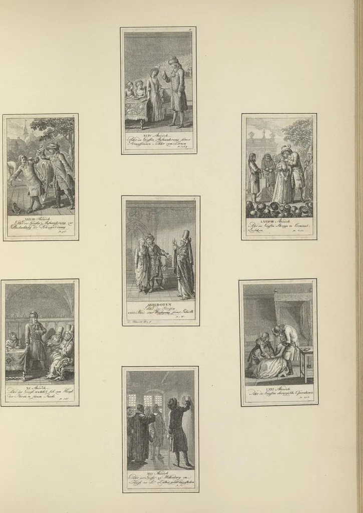 An illustration from Eighteenth century French vignettes and illustrations, 1900, leaf 76