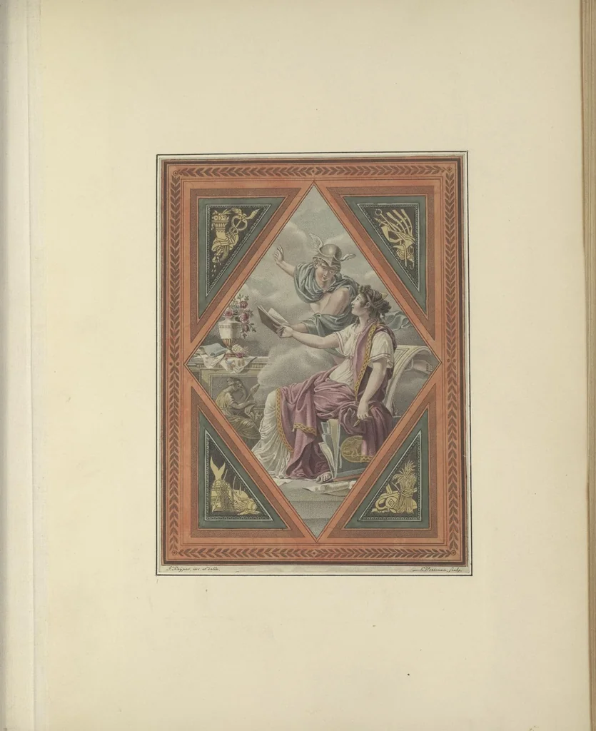 An illustration from Eighteenth century French vignettes and illustrations, 1900, leaf 8