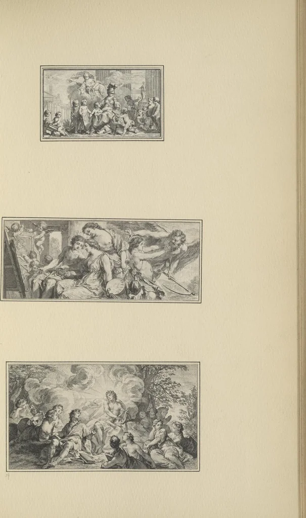 An illustration from Eighteenth century French vignettes and illustrations, 1900, leaf 84