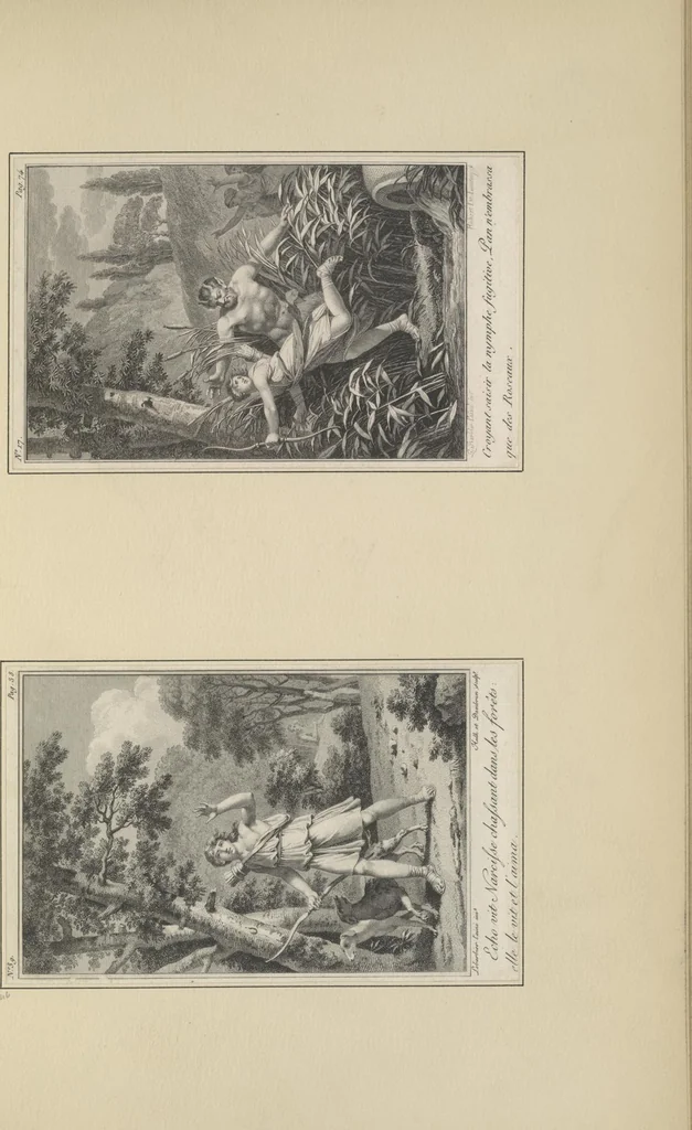 An illustration from Eighteenth century French vignettes and illustrations, 1900, leaf 98