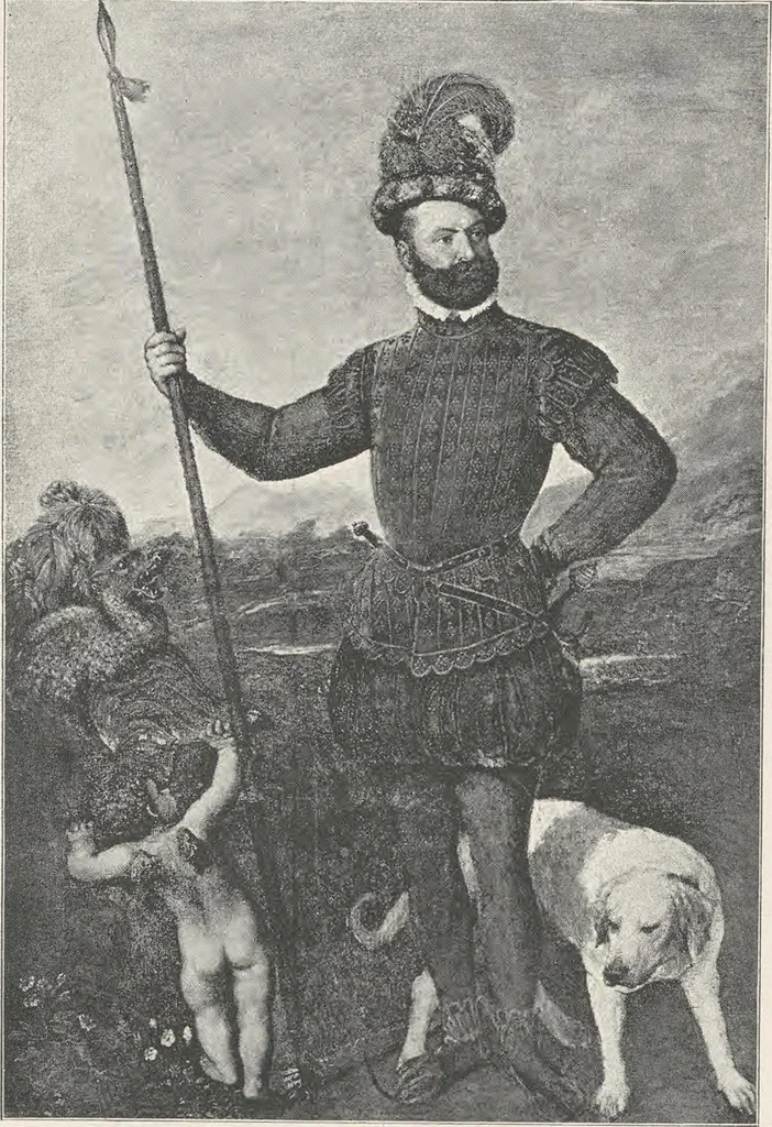 An illustration from Tizian, 1912, leaf 101
