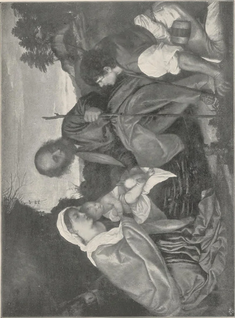 An illustration from Tizian, 1912, leaf 14