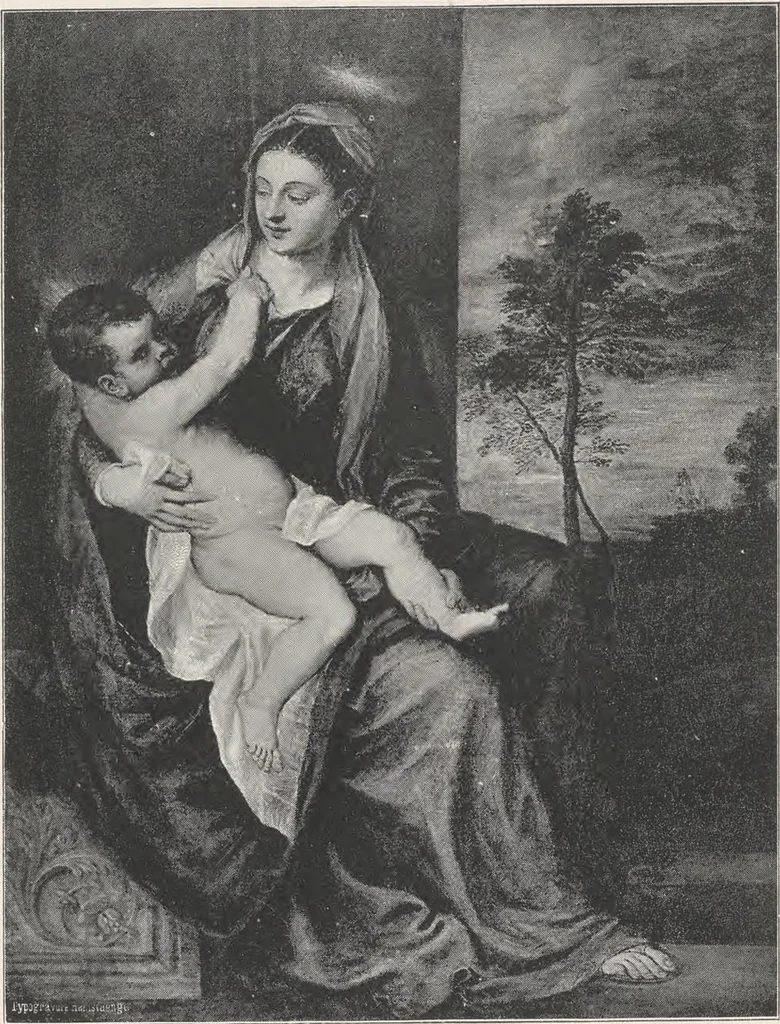 An illustration from Tizian, 1912, leaf 156